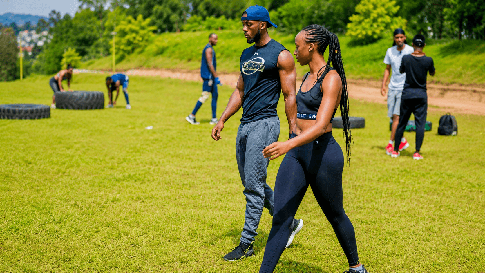 Fitness training in Rwanda